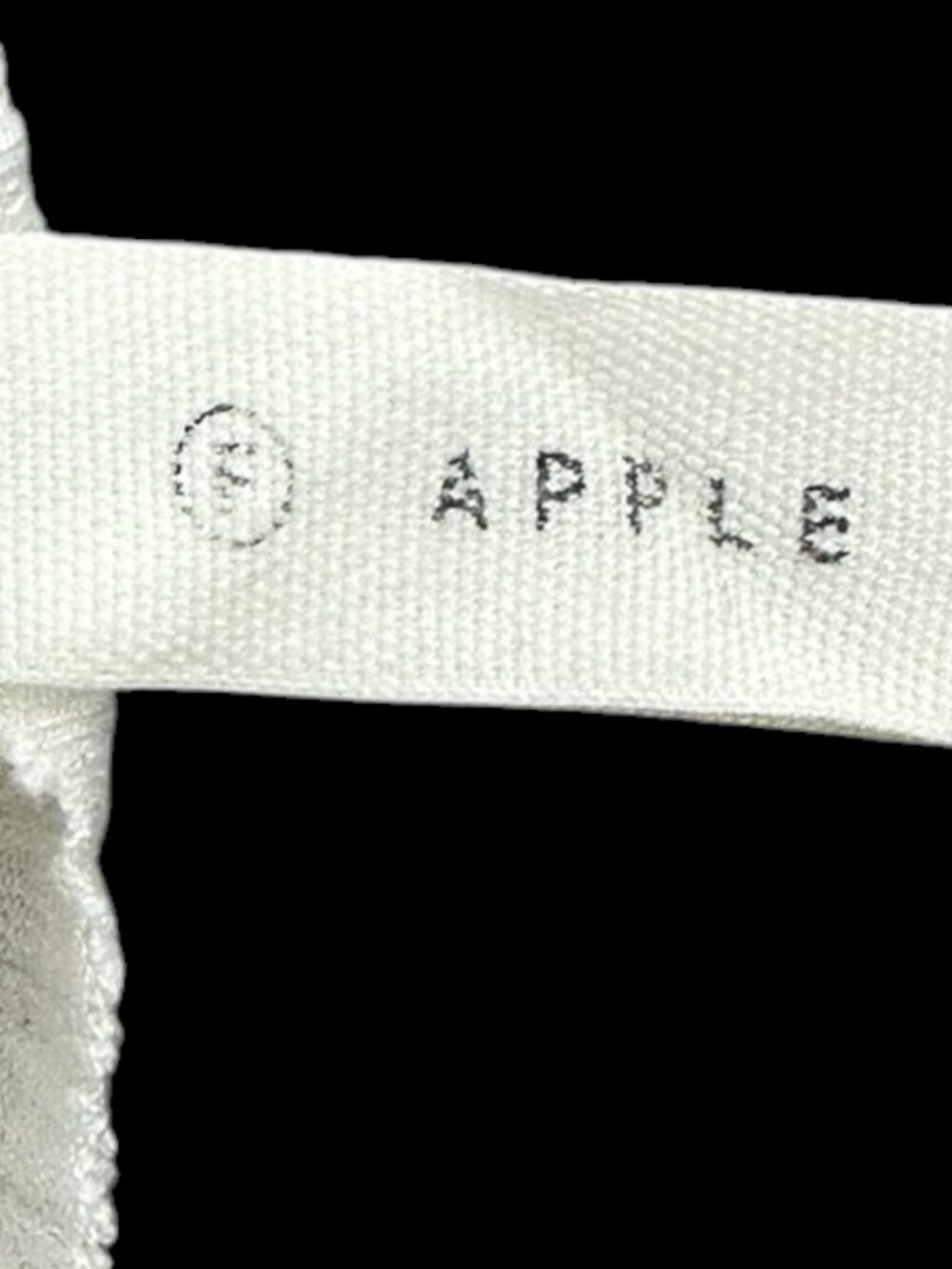 Apple Off the Shoulder Ribbed Top - Picture 5 of 6
